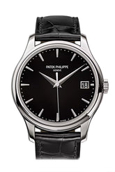 Patek Philippe Calatrava Black Dial Automatic Men's Watch 5227G-010