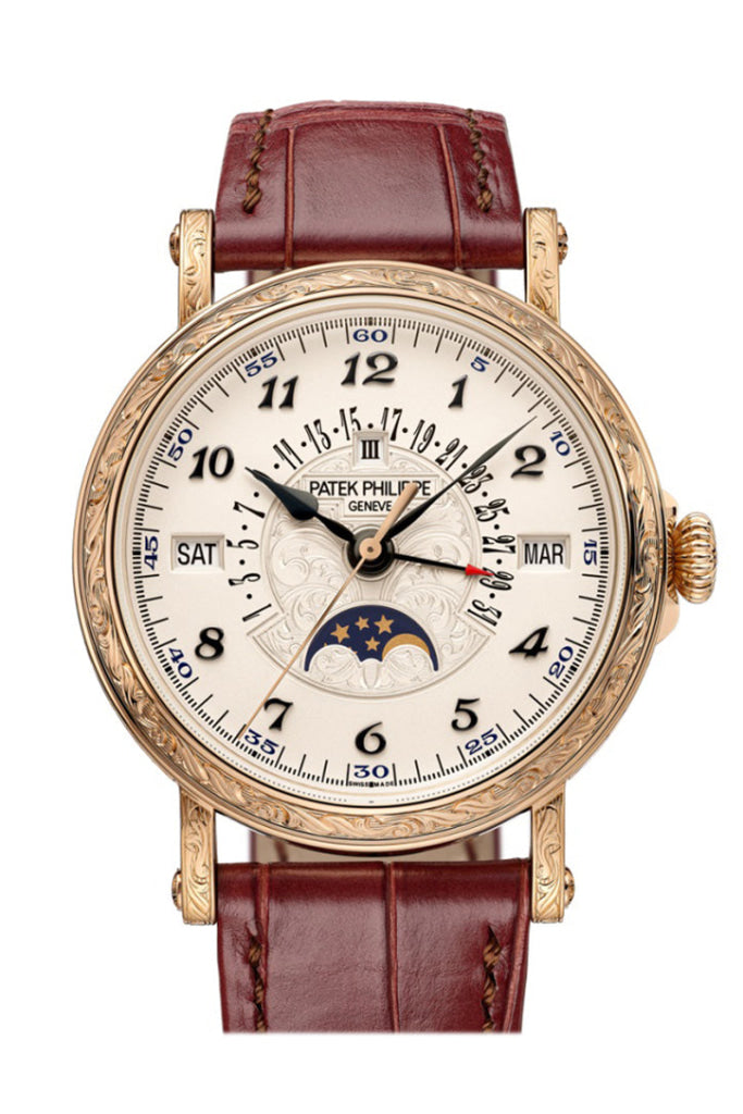 Patek Philippe Grand Complications Retrograde Perpetual Calendar Rose WatchGuyNYC