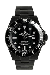 Pre-owned Rolex Deepsea Sea-Dweller 44 Black Dial Ceramic PVD 136660