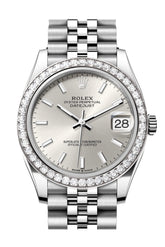 Rolex Datejust 31 Silver Dial Jubilee Ladies Watch 278384Rbr 278384Rbr-0016