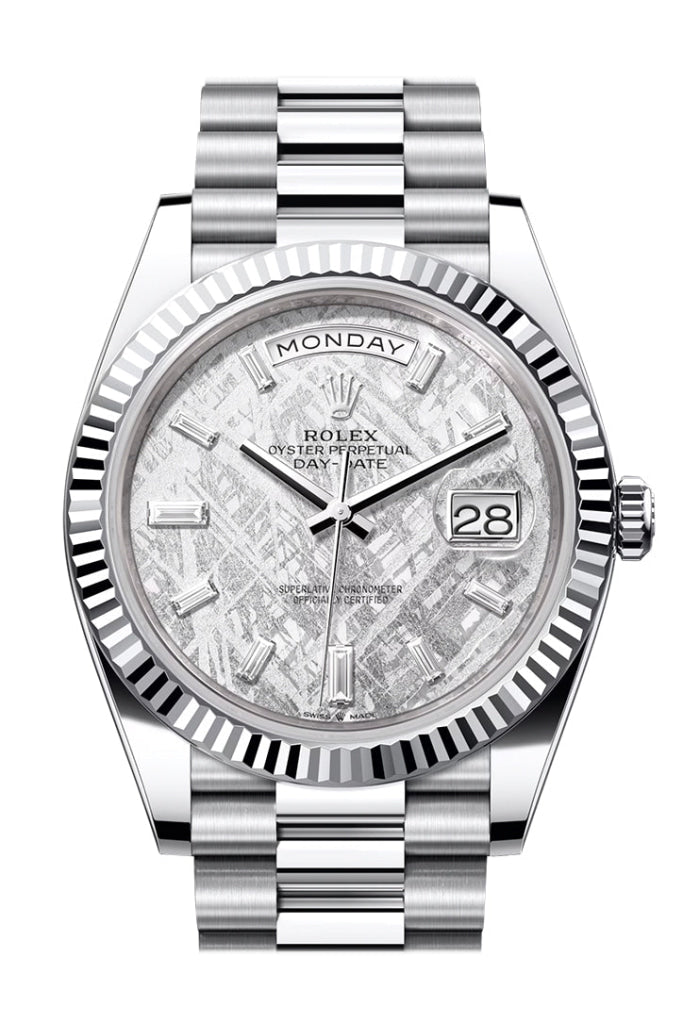 Rolex day date fluted bezel hotsell
