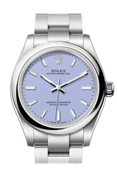 Rolex Oyster Perpetual 31 Lavender Dial Smooth Bezel Watch 277200
