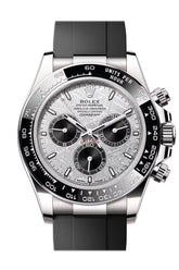 Rolex Daytona 40 Meteorite Dial Black Cerachrom Bezel White Gold Watch 126519LN