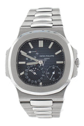 Patek Philippe Nautilus Blue Dial Stainless Steel Mens Watch 5712/1A-001