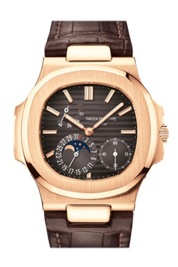 Patek Philippe Nautilus Brown Dial Men's Watch 5712R-001n