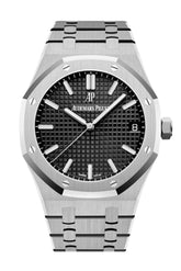 Audemars Piguet Royal Oak 41 Black Dial Men’s Watch 15500St.oo.1220St.03 Dcm