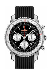 Breitling Transocean Chronograph Mens Watch Ab012721/bd09/252S Black