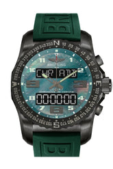 Breitling Cockpit B50 Mens Watch Vb5010D3/l530-292S Green