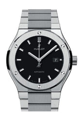 Hublot Classic Fusion 42Mm Matte Black Dial Automatic Titanium Mens Watch 548.nx.1170.nx