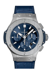 Hublot Big Bang Black Dial Diamond Blue Ladies 38Mm Watch 361.sx.7170.lr.1204