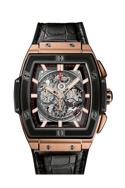 Hublot Spirit Of Big Bang Square Skeleton Dial Black Rubber Band