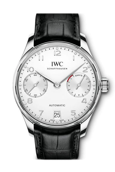 IWC Portuguese 7 Days Steel Watch IW500712 WatchGuyNYC New York