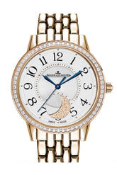 Jaeger Jlc Rendez-Vous Rose Gold Silver Dial 3572120 Watch