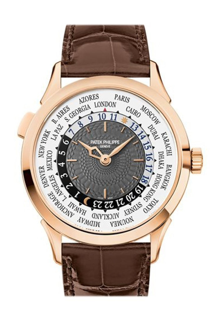 Patek Philippe Complications Rose Gold Gray Dial Men s Watch 5230G