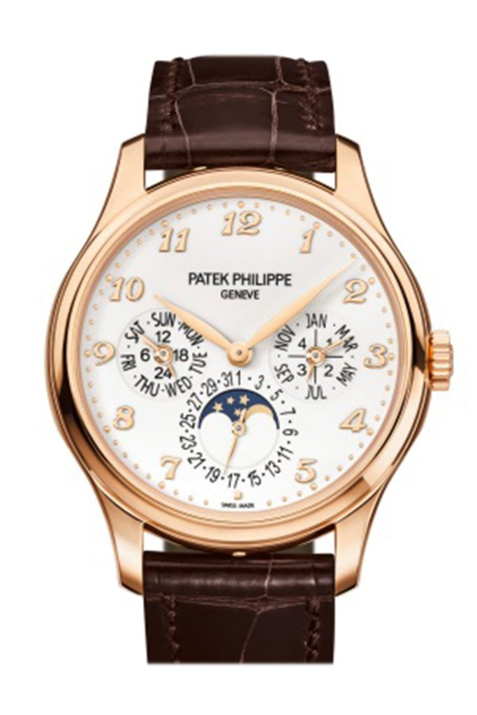 Patek Philippe Grand Complication Ivory Lacquered Dial Automatic Men s 18 Carat Rose Gold Watch 5327R 001 WatchGuyNYC