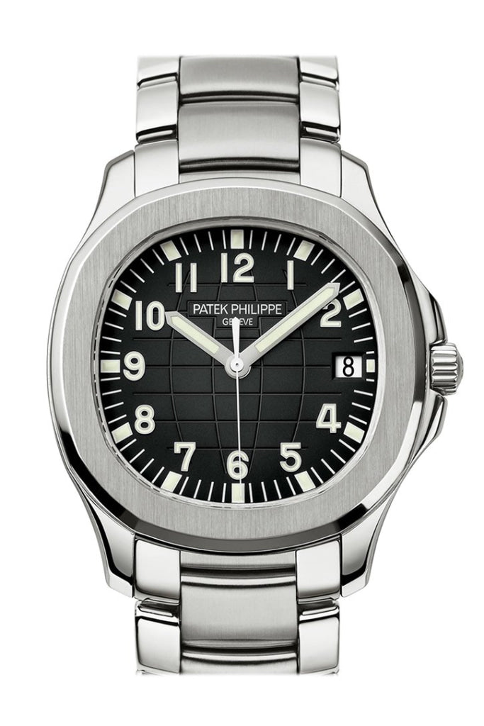 Patek Philippe Aquanaut Black Dial Stainless Steel 5167-1A 5167/1A