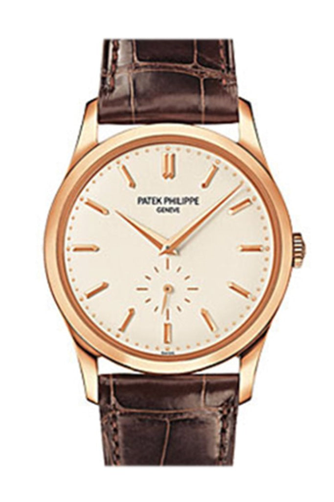 Patek Philippe Calatrava Mens Silver Dial Watch 5196R 001