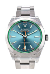Rolex Milgauss Blue Dial Stainless Steel Men’s Watch 116400Gv Dc