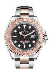 Rolex Yacht-Master 40 Black Dial Automatic Men’s Steel And 18K Everose Gold Oyster Watch 126621
