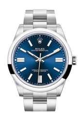 Rolex Oyster Perpetual 41 Blue Dial Bracelet Watch 124300