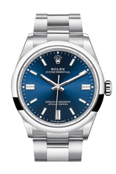 Rolex Oyster Perpetual 36 Blue Dial Bracelet Watch 126000