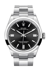 Rolex Oyster Perpetual 36 Black Dial Bracelet Watch 126000