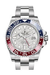 Rolex Gmt-Master Ii White Gold Meteorite Dial Mens Watch 126719Blro