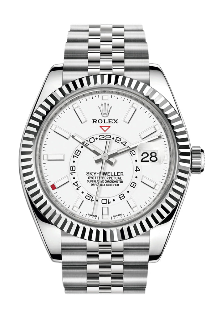 White gold skydweller hotsell