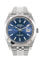 Rolex Datejust 41 Blue Dial Automatic Men’s Jubilee Watch 126300