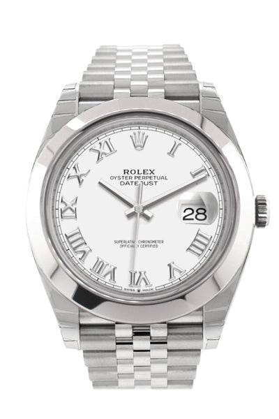 Rolex 126300 Datejust 41 Smooth Bezel Mens Watch WatchGuyNYC