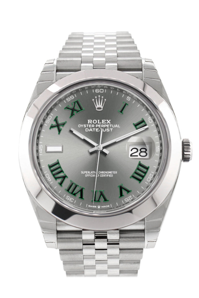 Rolex 126300 Datejust 41 Smooth Bezel Mens Watch WatchGuyNYC
