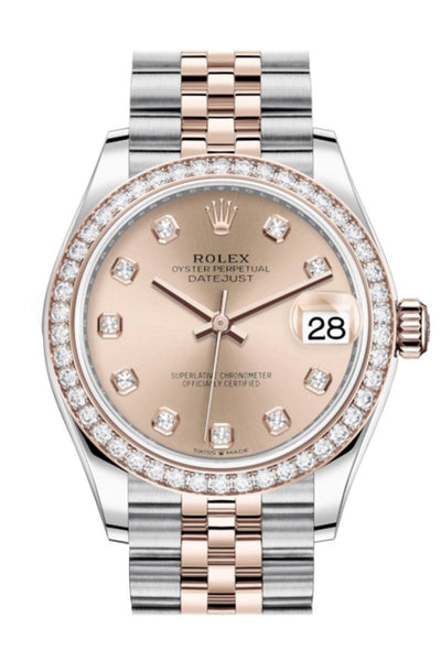 Rolex factory clearance diamond bezel