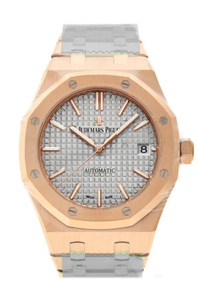 Audemars Piguet Royal Oak Nickel Grey Rose Gold 15450OR.OO.1256OR.01 WatchGuyNYC