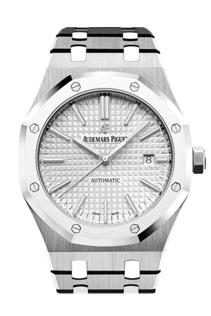 Audemars Piguet Royal Oak 41mm Rhodium toned Dial Titanium