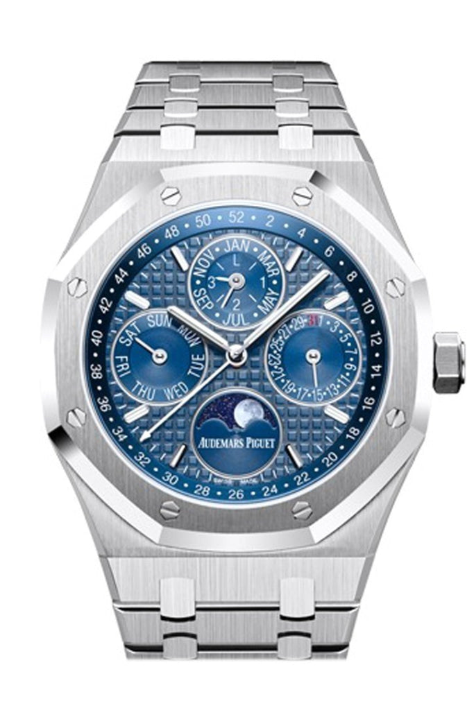 Audemars Piguet Royal Oak 41mm Blue Dial white gold applied
