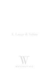 A. Lange & Sohne 1 Daymatic 320.032 Watch