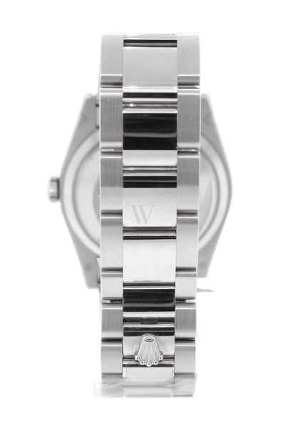 Rolex Day Date 36 Cherry Dial Fluted Bezel Oyster White Gold