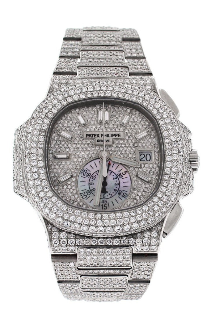 Patek Philippe Nautilus Custom Diamonds Men s Watch 5980 1A 019