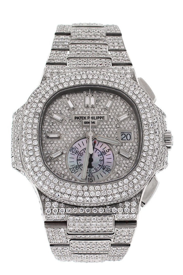 Patek Philippe Nautilus Custom Diamonds Men's Watch