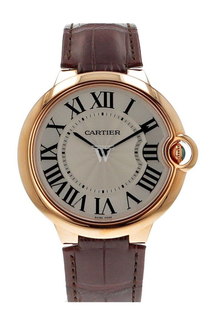 Cartier Ballon Bleu Large 18k Rose Gold Watch W6920054 WatchGuyNYC