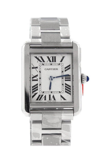 Cartier Tank Solo Small Stainless Steel Ladies Watch W5200013