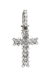 Diamond Cross Pendent 1.90Ct 14K Gold White / None