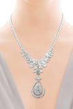 18K White Gold Vs Diamond 12.18Ct Necklace Jewelry