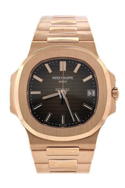 Patek philippe nautilus rose gold discount