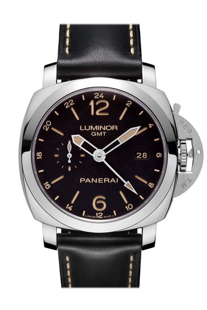Panerai luminor gmt stainless steel clearance