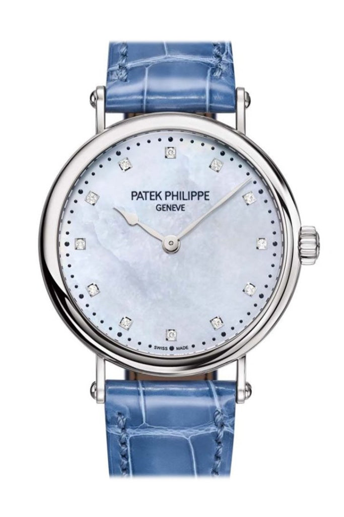 Patek Philippe Calatrava 7200 White Gold New York MOP Dial Watch 7200 50G 010