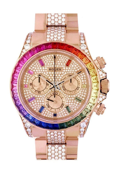 Rolex daytona color diamond hotsell
