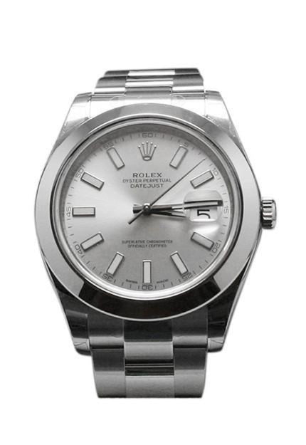 Rolex datejust deals 2 silver dial