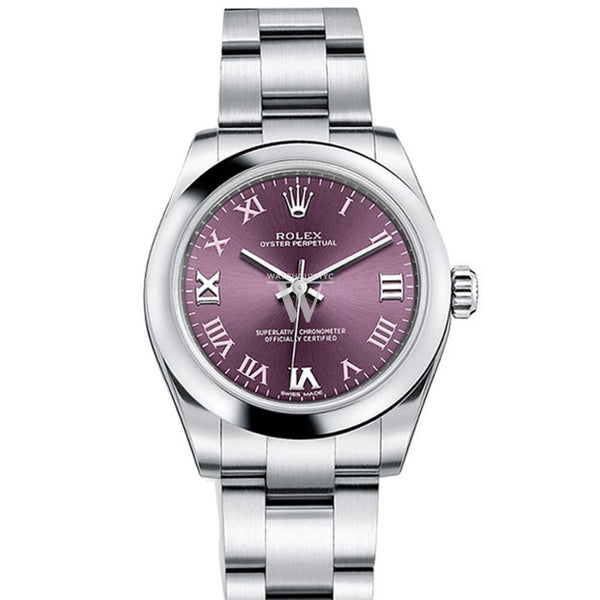 Rolex oyster sale perpetual purple face