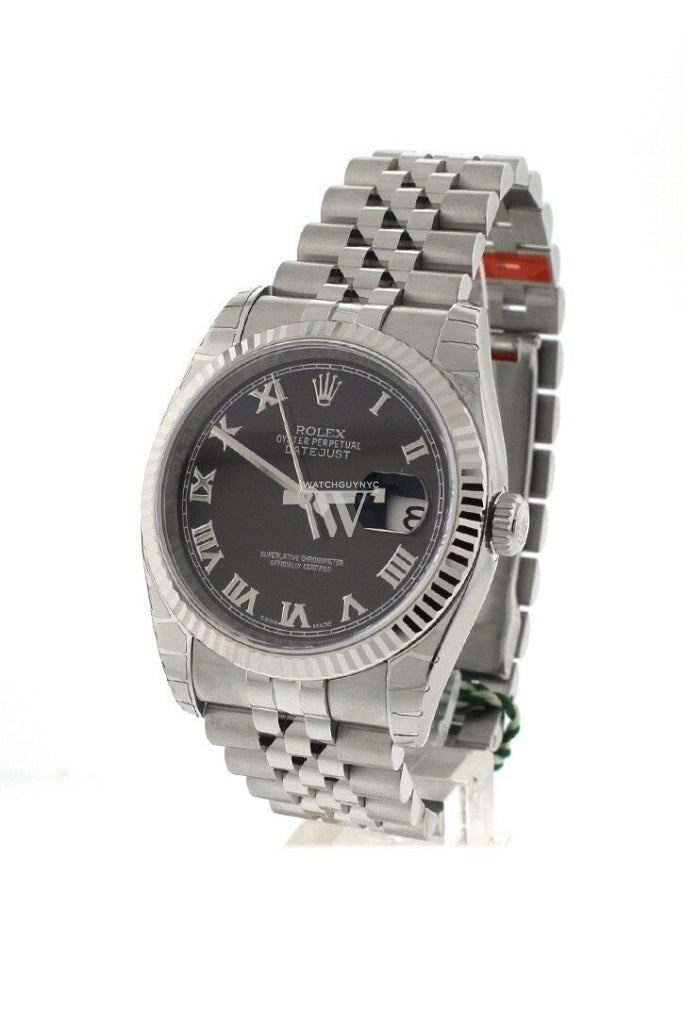 Rolex black roman dial Clearance